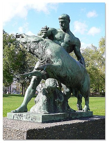 Cuarto trabajo: El Jabalí del Erimanto