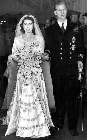 Isabel II y Felipe