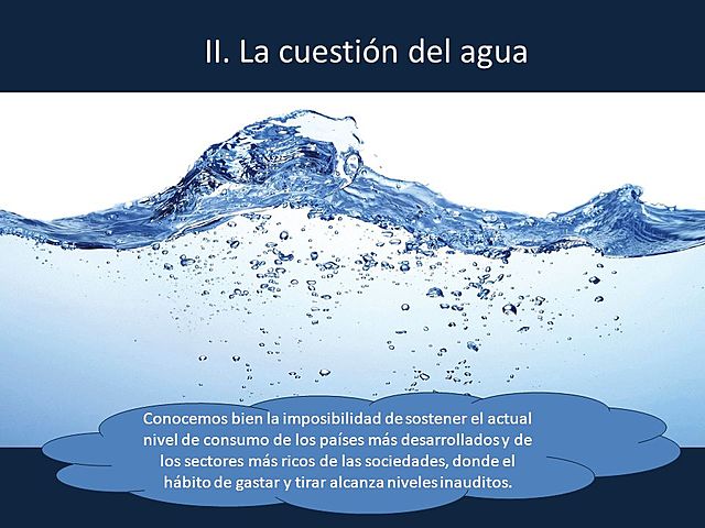 2. La cuestión del agua
