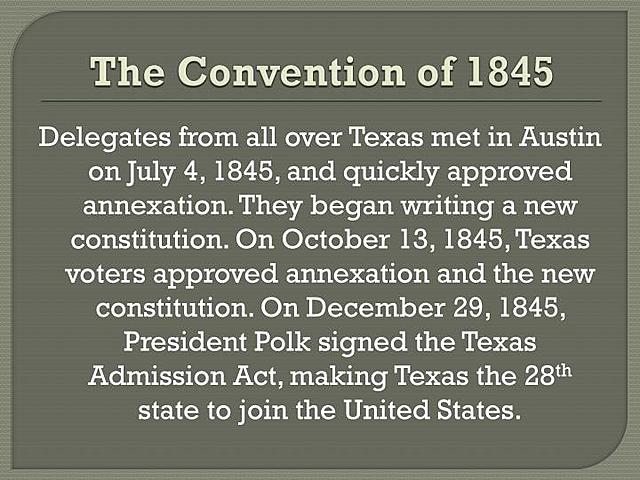 Convention Consideration