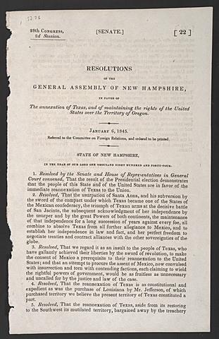 Joint Resolution Voting