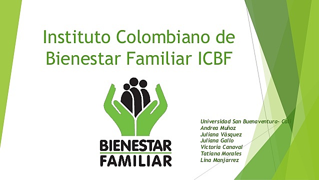 Instituto Colombiano de Bienestar Familiar (ICBF)