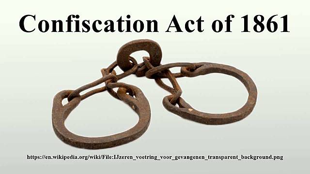 First Confiscation Act