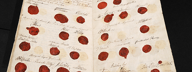 grunnloven undertegnes