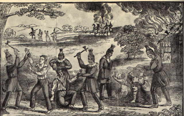 Native American raids