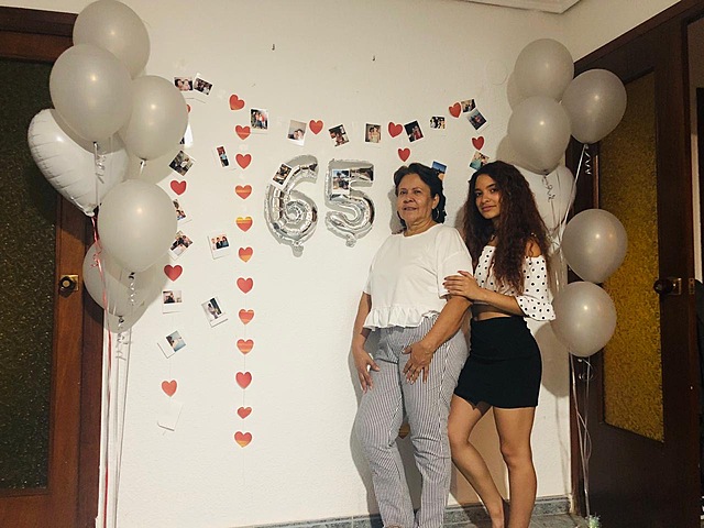 Cumpleaños de mi abuela.