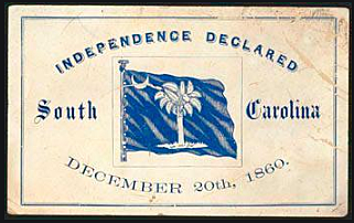South Carolina Secedes