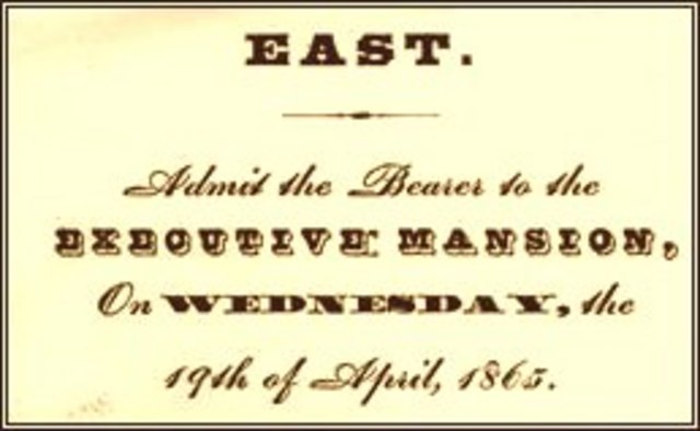 Mary Lincoln Could Not Attend Her Husbands Funeral, my Great Great Grandmother stayed with her throughout this difficult time