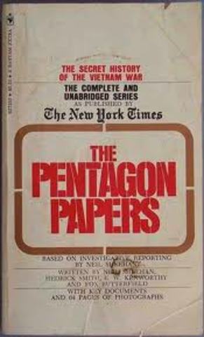 The Pentagon papers are released