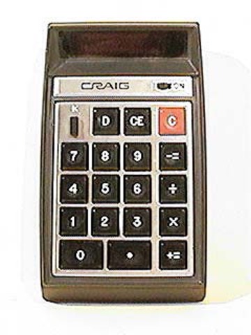 Pocket Calculators Introduced