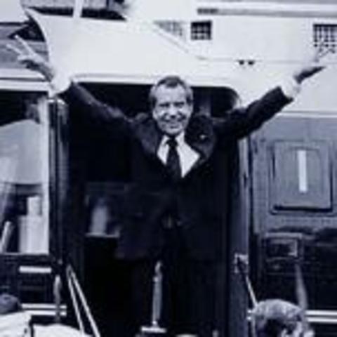 Nixon visits Soviet Union