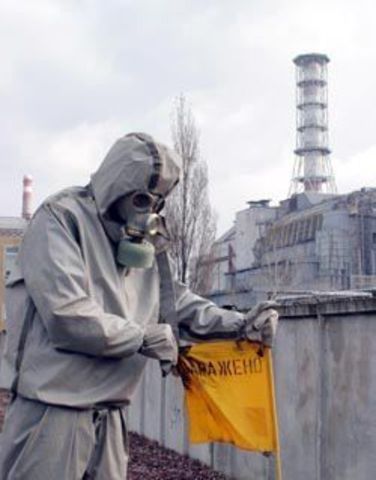 Авария на атомной электростанции в Чернобыле