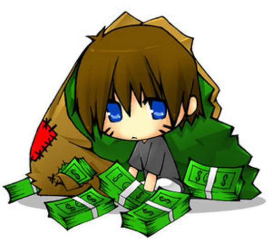 gave money to a hobo