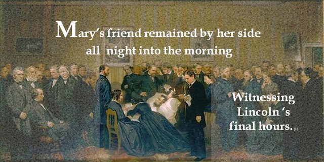 My great great grandmother was brought to help her friend Mary