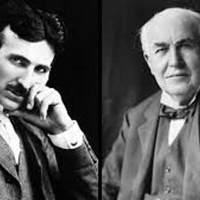 Timeline: Linia del temps (Thomas Alva Edison - Nikola Tesla)