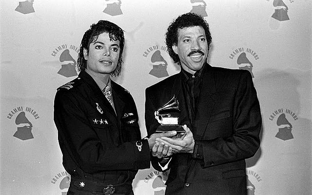 Jackson works with Lionel Richie to co-release