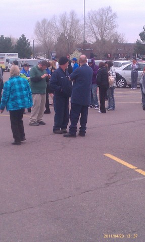 Around 12:30 p.m. - Fire officials evacuate mall