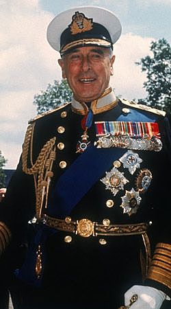 Llegada de Lord Louis Montbatten