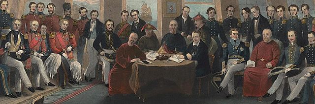 El Tratado de Nanking.