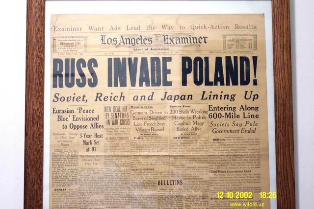 Russia invades Eastern Poland