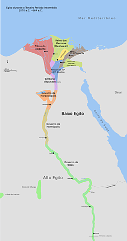 Formação do baixo e alto Egito