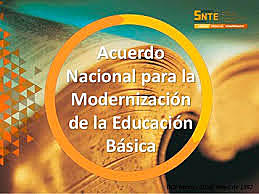 Acuerdo Nacional para la Modernización Educativa