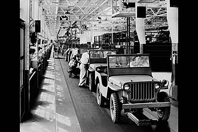Ford starts creating Jeeps for the military