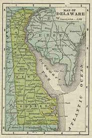 Delware was founded