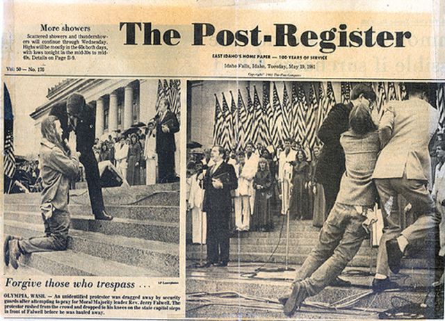 Jerry Falwell begins Moral Majority