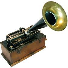 El fonògraf d'Edison.