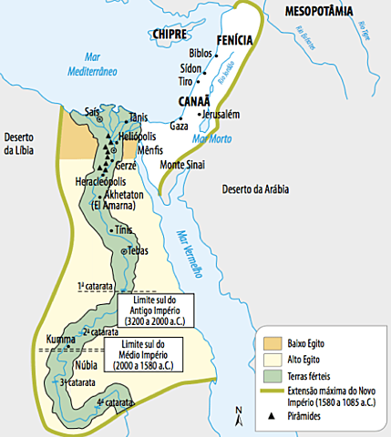 Novo Império  1550-1070 a.C.