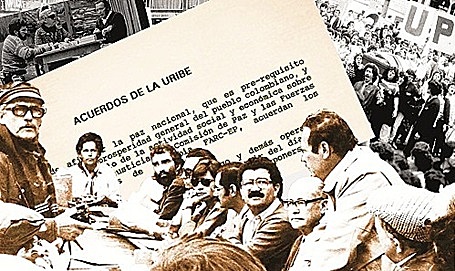 se suscribió el primer acuerdo de cese al fuego entre las FARC-EP y el Gobierno Nacional en el municipio de La Uribe (Meta).