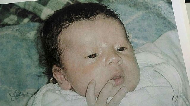 A little and beautiful baby is born