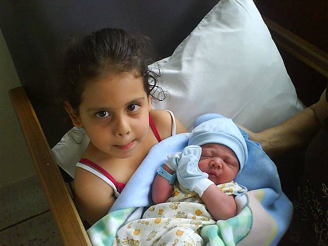 My brother Samuel was born