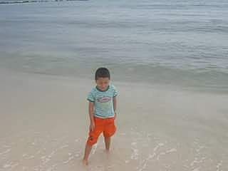When i first went to the sea