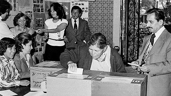 Derecho al voto de la mujer