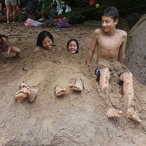 In the river in Florencia-Caquetá