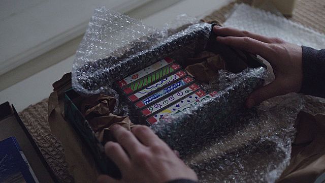 Clay receives the tapes