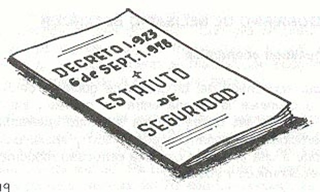 Estatuto de Seguridad  (Turbay, 1978)