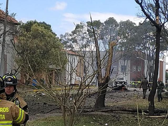 Atentado Escuela General Santander