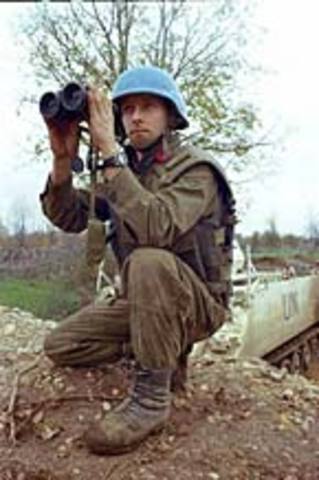 Canadian Peacekeepers in Bosnia