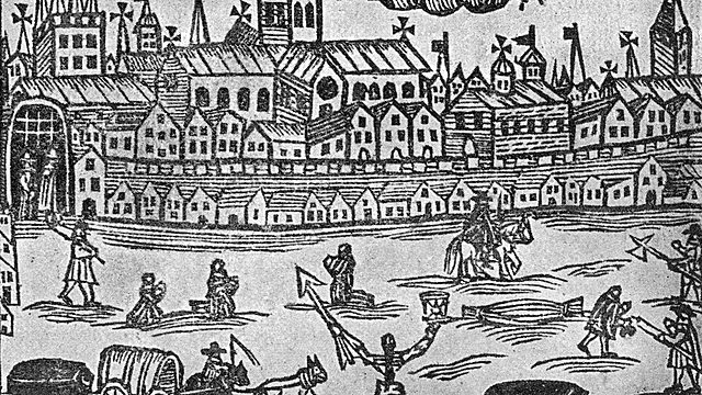 Plauge closes London Theatres