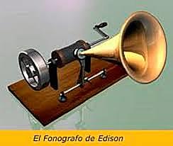 1.876 El Gramófono o Fonógrafo.