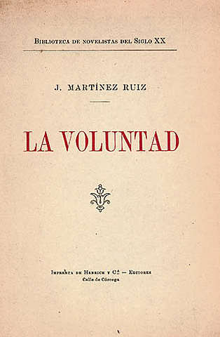 La voluntad (Azorín)