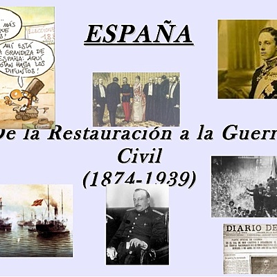 Timeline: De la Restauración a la Guerra Civil