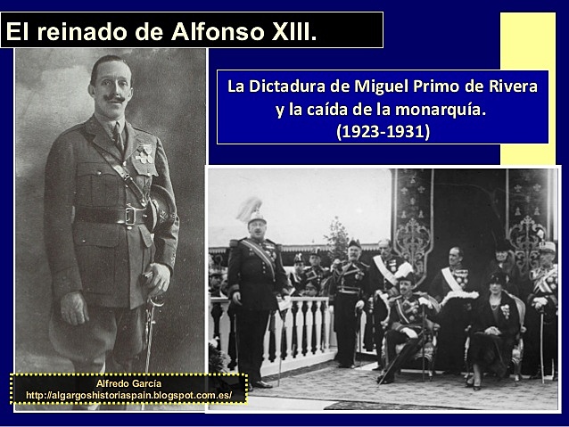 Primo de Rivera y sus repercusiones en Galica
