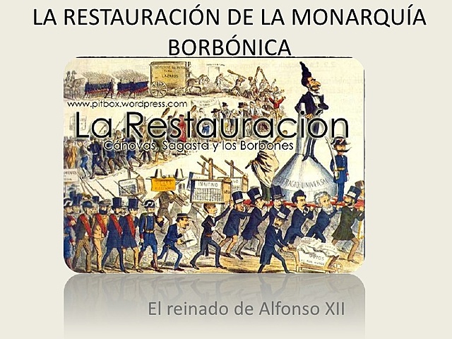 RESTAURACIÓN  BORBÓNICA