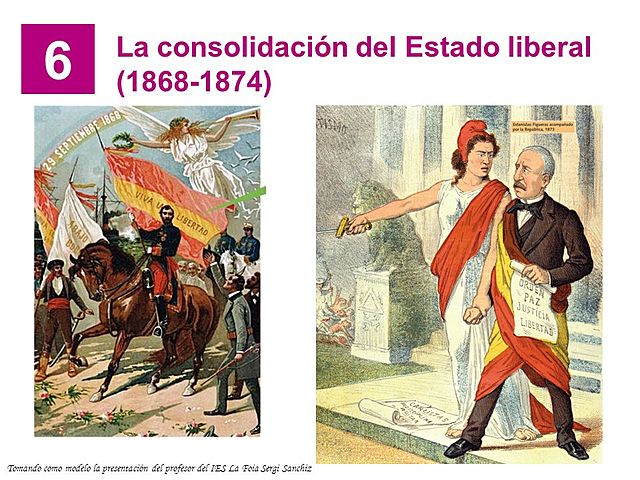 LA CONSOLIDACIÓN DEL RÉGIMEN LIBERAL EN ESPAÑA