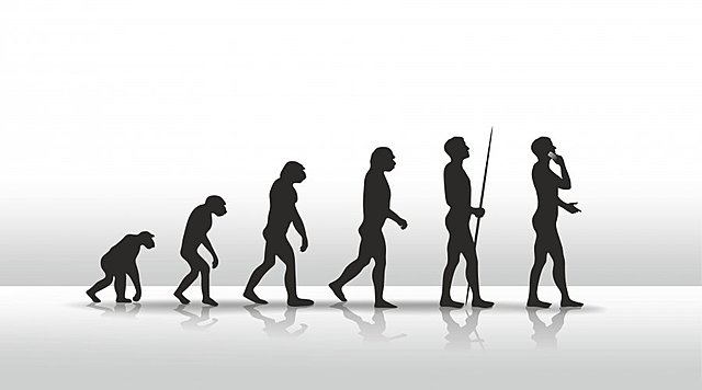 Modern humans evolved (130,000 years ago)