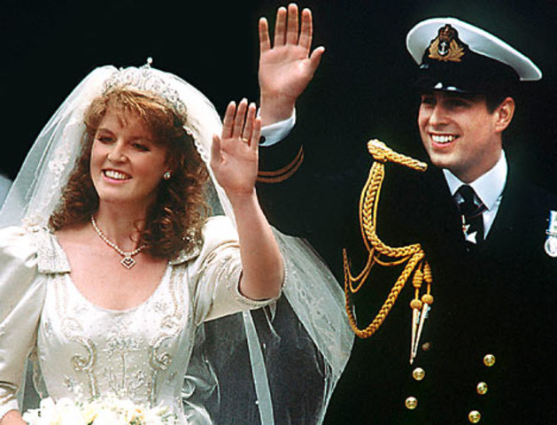 Prince Andrew married Sarah Ferguson